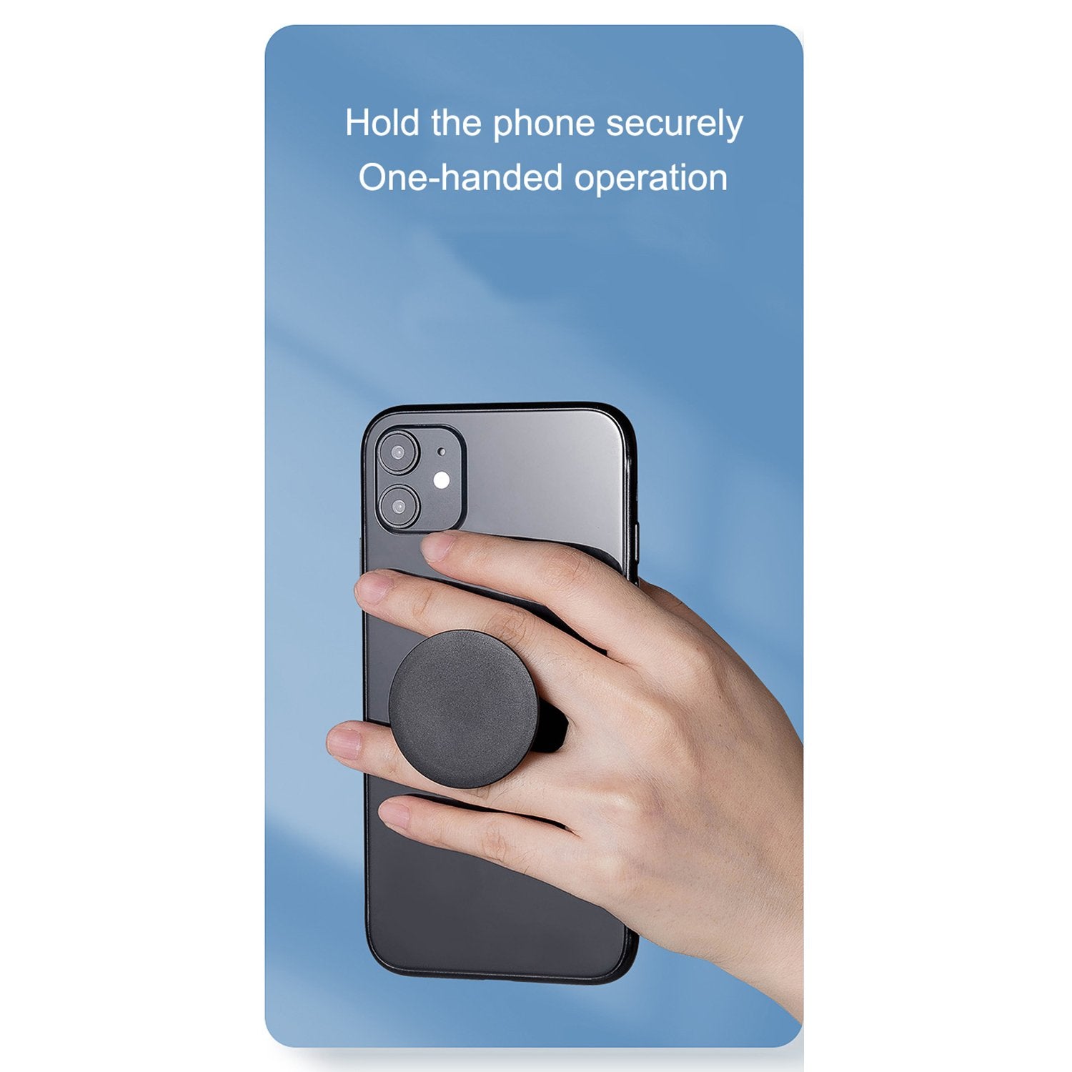 Artistic  holder for phones with a distinctive look