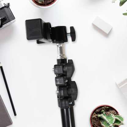 Professional DSLR Camera Tripod - Max Height 178cm Adjustable Stand with Multipurpose Head for Photography