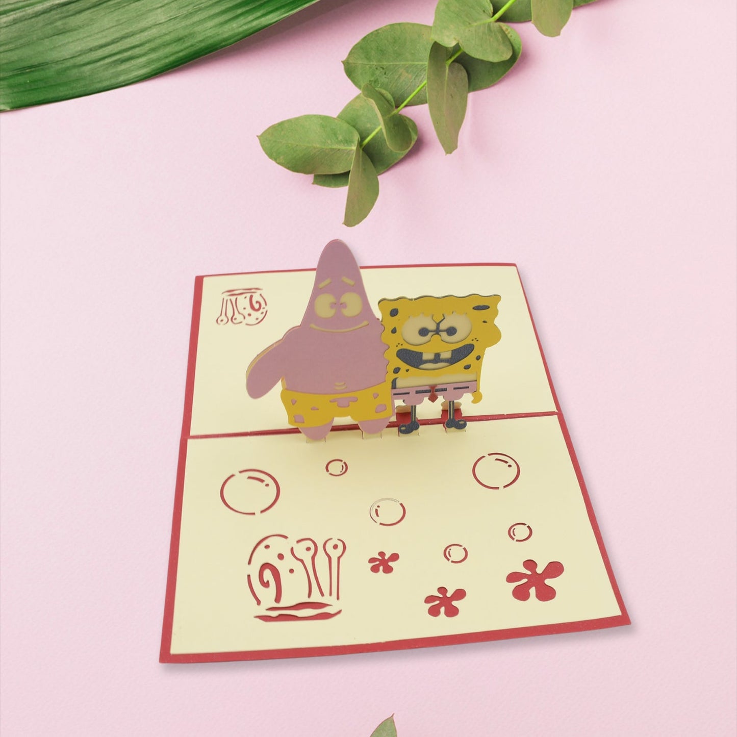 Detailed 3D -up card with intricate birthday decoration