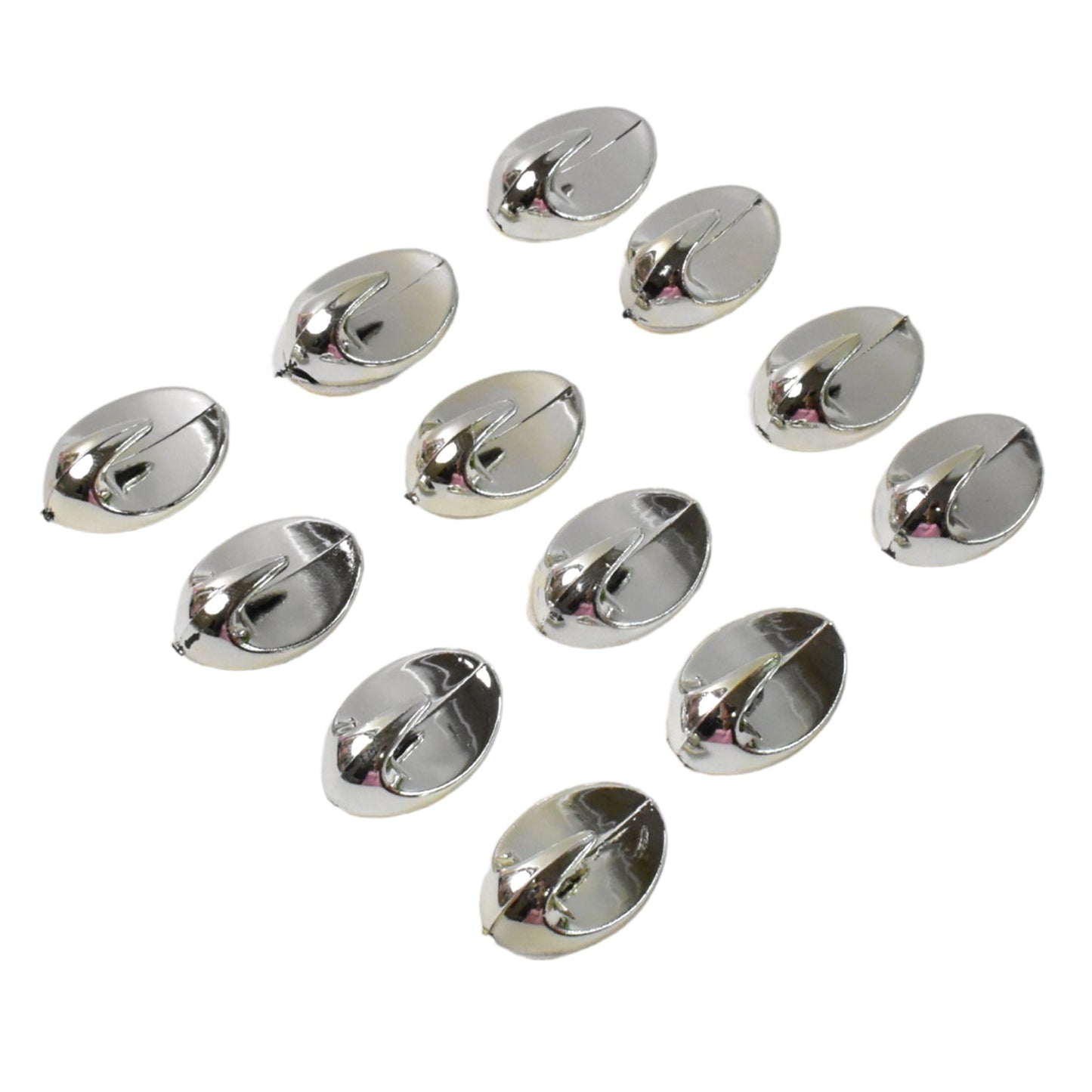 Plastic Multipurpose Wall hanging hook (12 Pcs Set / Mix Design)