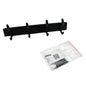 Extra Long 4-Hook Wall Coat Hanger with Eco Adhesive