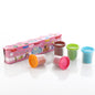 Pack of 5 non-toxic dough clay in 50 grams, 5 colors
